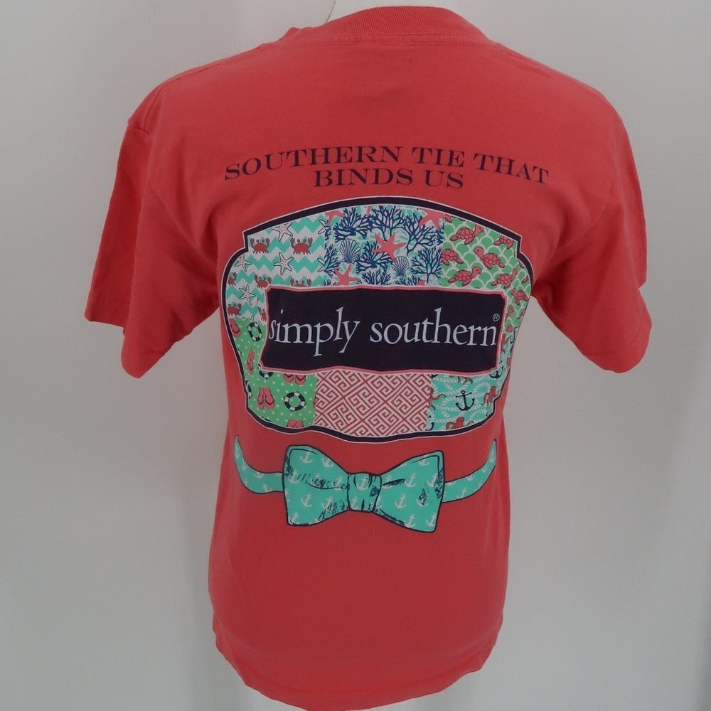 Simply Southern Southern Tie that Binds us T-Shirt Size Small